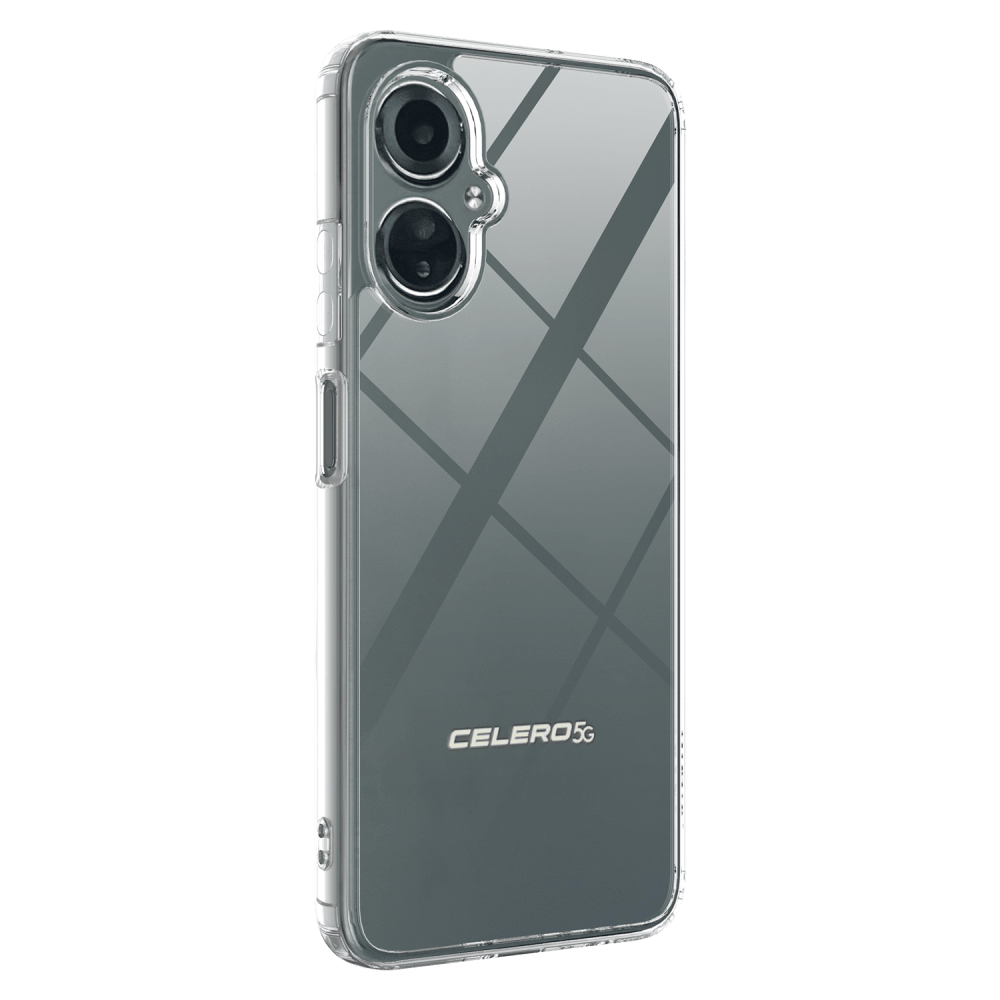 Wholesale cell phone accessory AMPD - TPU  /  Acrylic Crystal Clear Case for Celero 5G (Gen