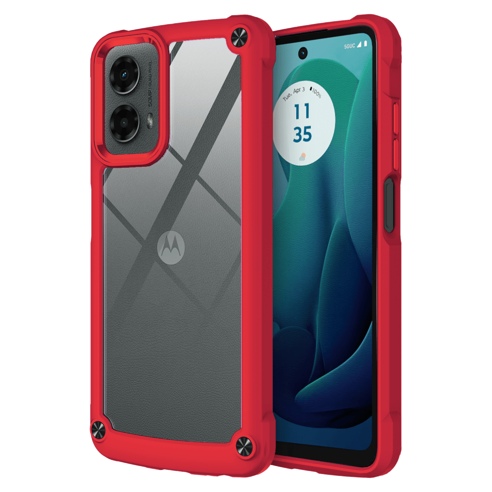Wholesale cell phone accessory AMPD - Acrylic DuraBump Case for Motorola Moto G 5G (2024) -