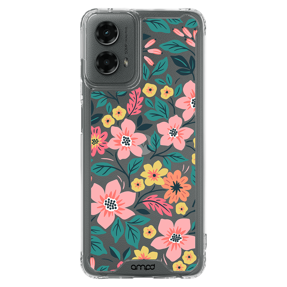 Wholesale cell phone accessory AMPD - TPU  /  Acrylic HD Print Case for Motorola Moto G 5G (