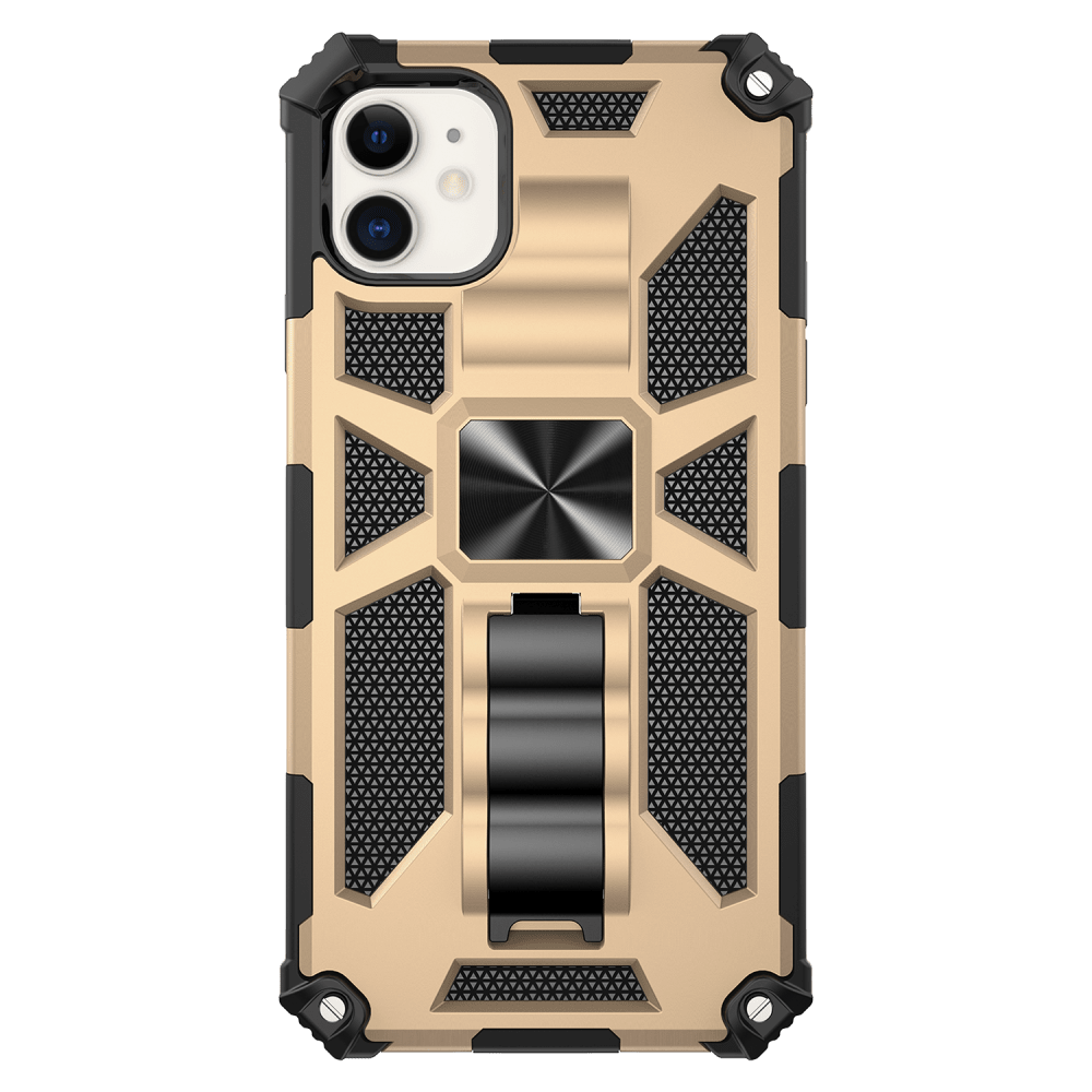 Wholesale cell phone accessory AMPD - SpiderKick Dual Layer Case for Apple iPhone 11 - Gold