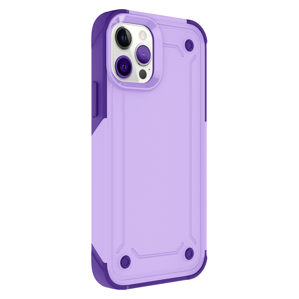 Wholesale cell phone accessory AMPD - Rugged Drop Case for Apple iPhone 12 - Purple