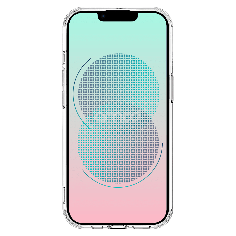 Wholesale cell phone accessory AMPD - TPU  /  Acrylic Crystal Clear MagSafe Case for Apple