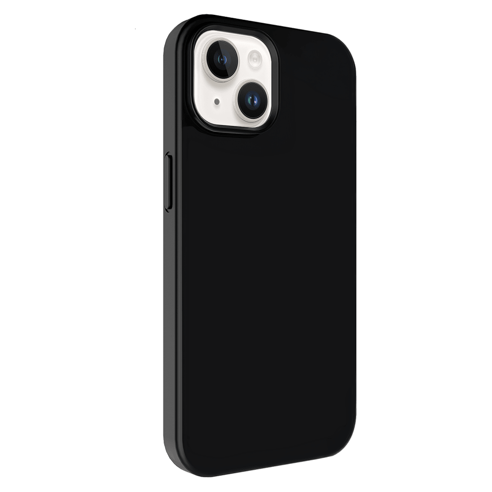 Wholesale cell phone accessory AMPD - Dual Layer Classic Slim Case for Apple iPhone 13 - Black