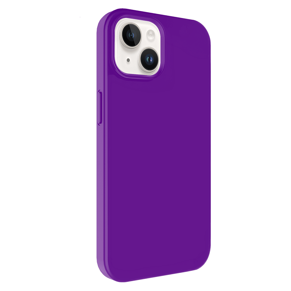 Wholesale cell phone accessory AMPD - Dual Layer Classic Slim Case for Apple iPhone 13 - Purple