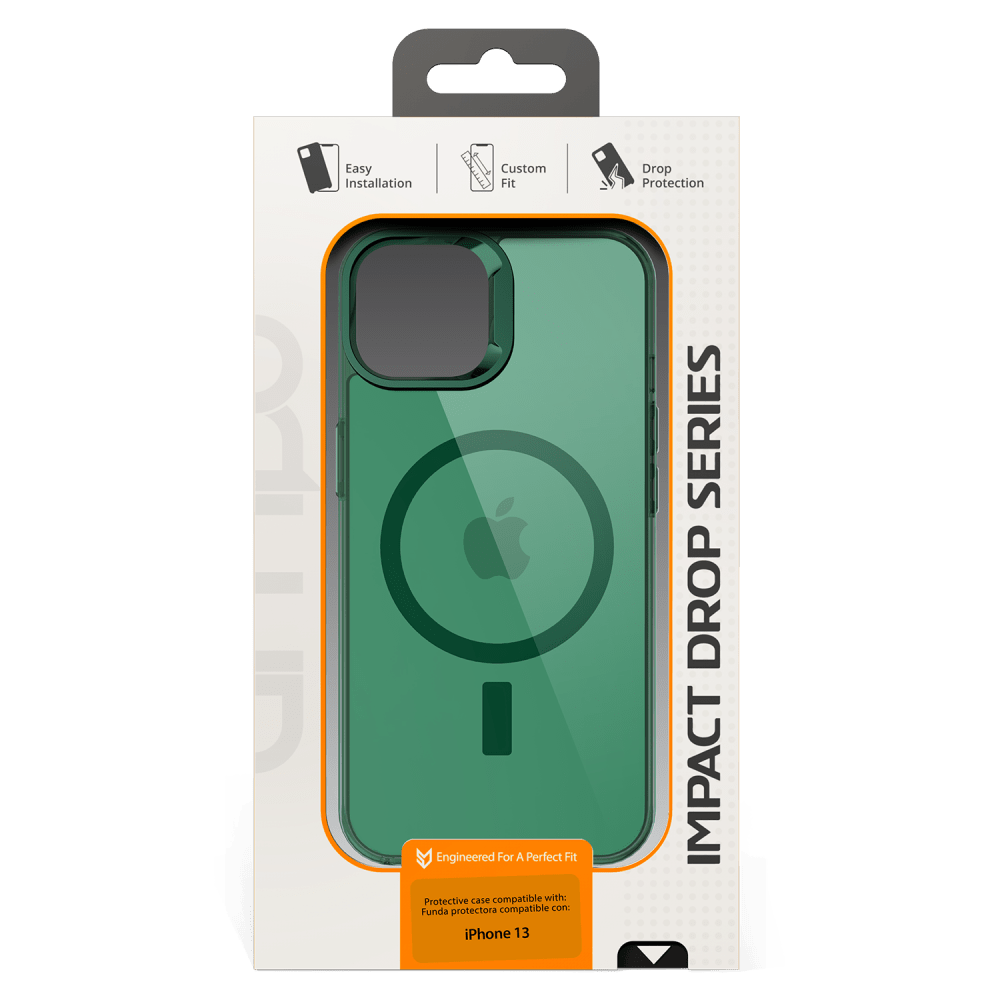 Wholesale cell phone accessory AMPD - TPU  /  Acrylic Drop MagSafe Case for Apple iPhone 13