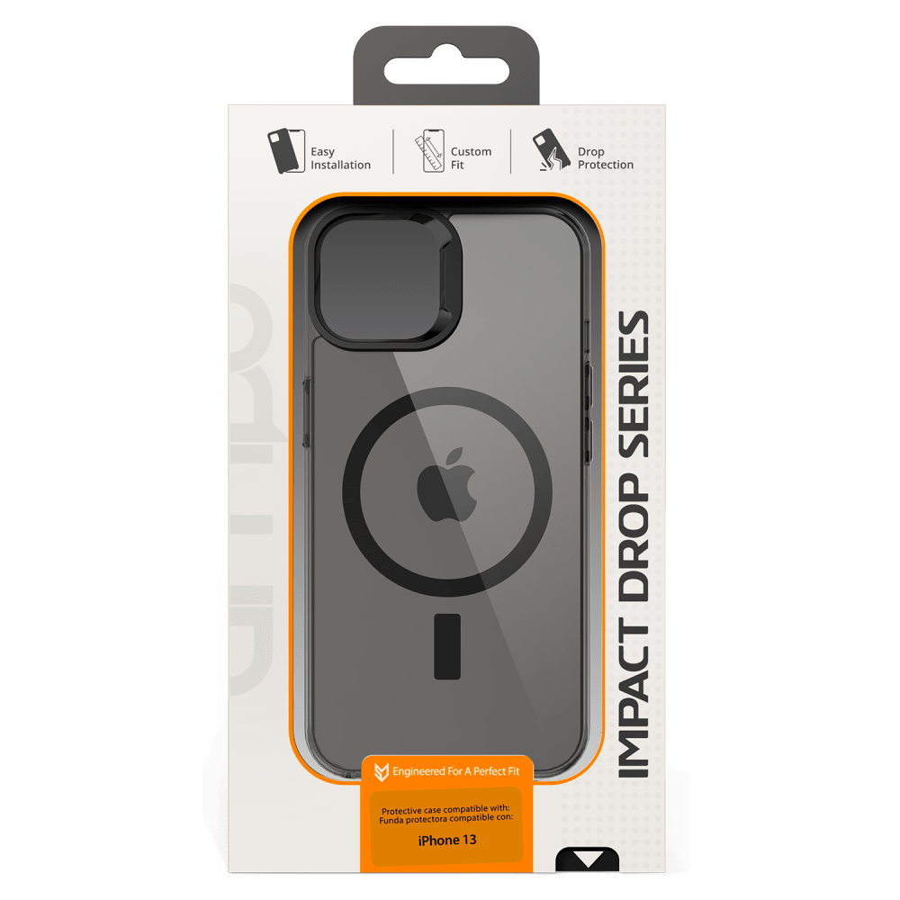 Wholesale cell phone accessory AMPD - TPU  /  Acrylic Drop MagSafe Case for Apple iPhone 13