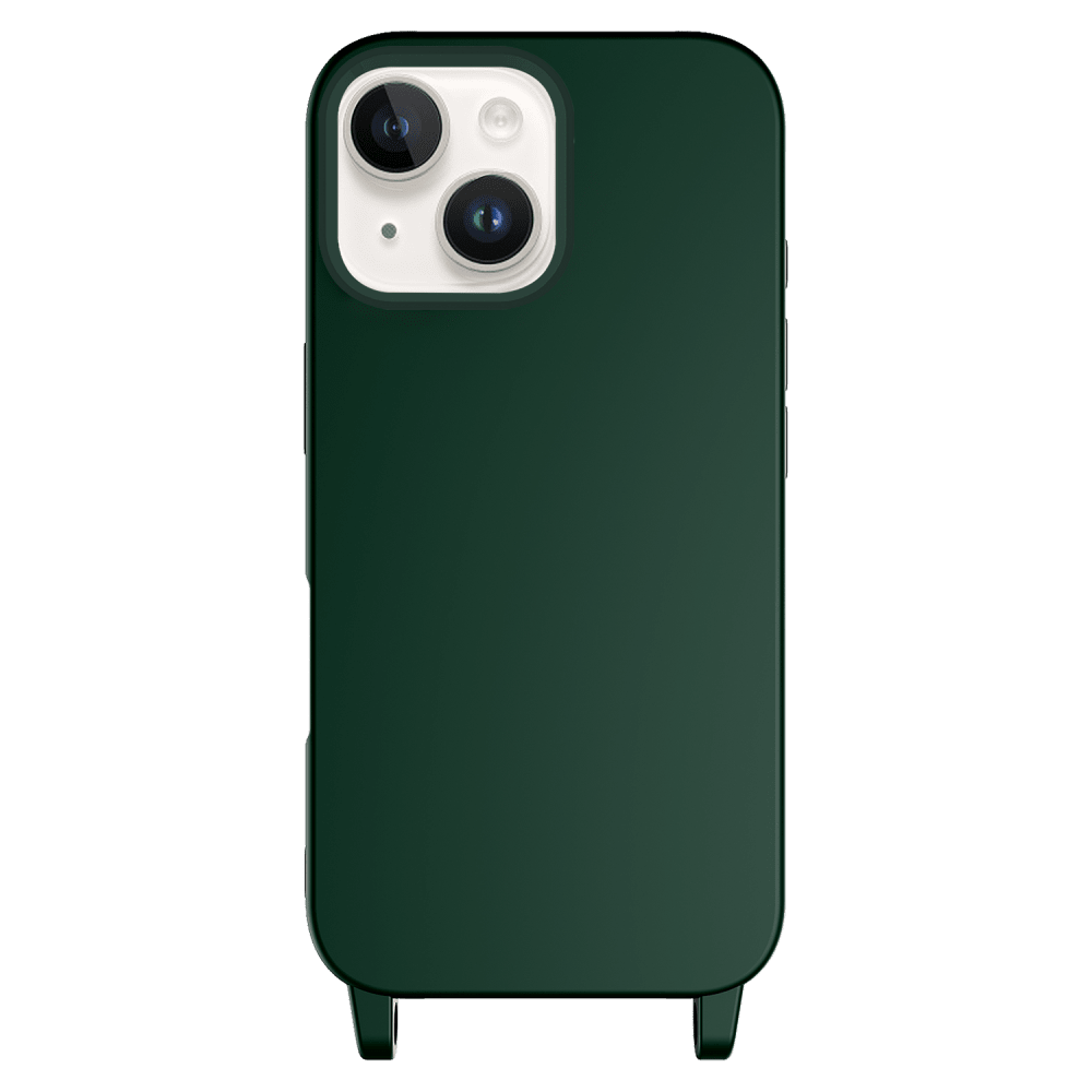 Wholesale cell phone accessory AMPD - Real Feel TPU Crossbody Strap Case for Apple iPhone 13