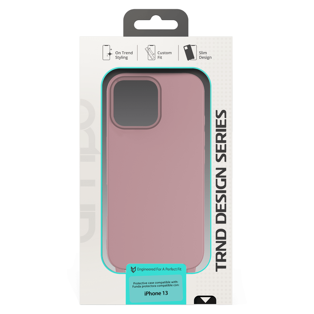 Wholesale cell phone accessory AMPD - Real Feel TPU Crossbody Strap Case for Apple iPhone 13