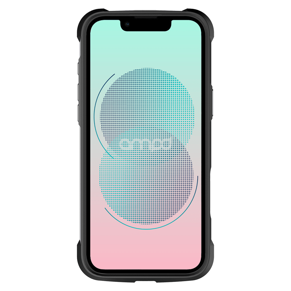 Wholesale cell phone accessory AMPD - DuraBump Case for Apple iPhone 13 - Black