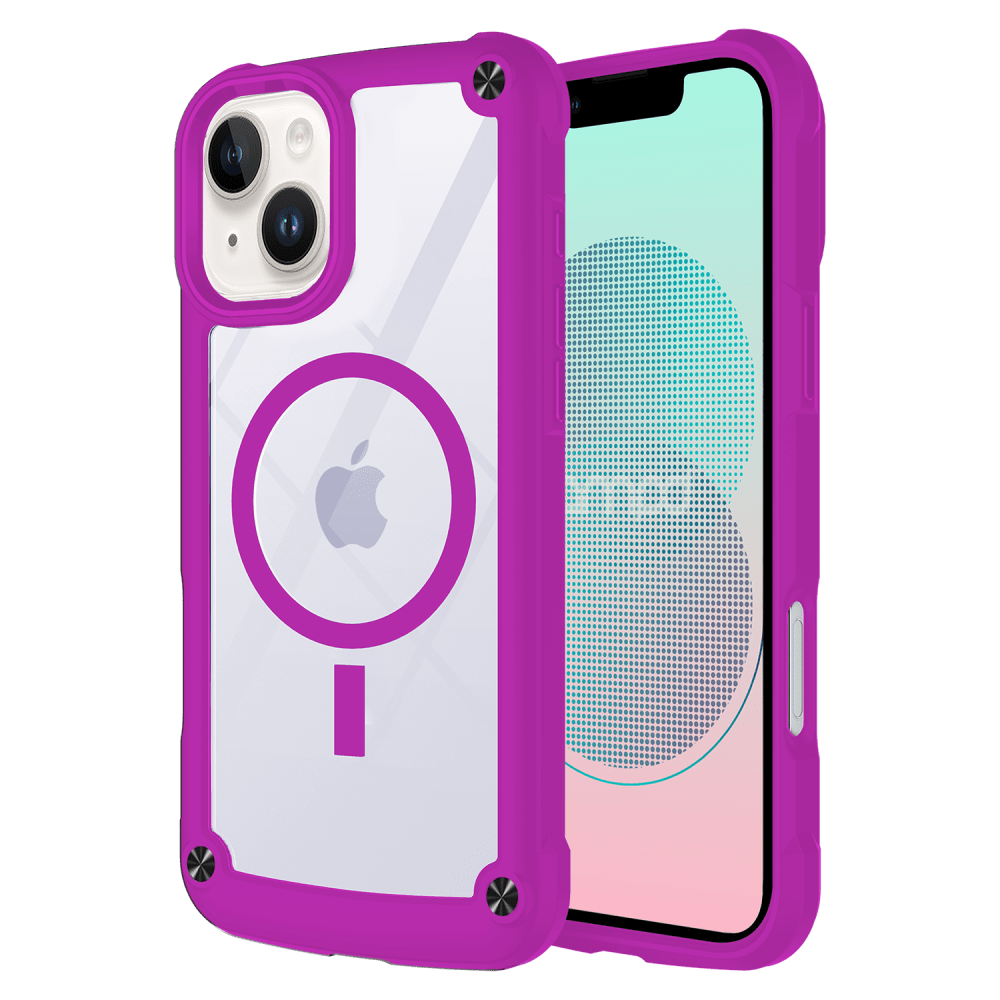 Wholesale cell phone accessory AMPD - DuraBump Case for Apple iPhone 13 - Purple
