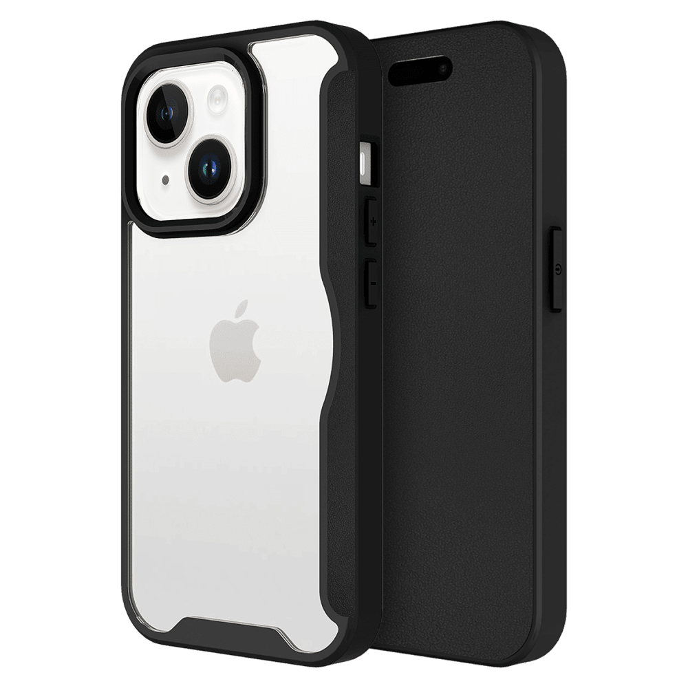 Wholesale cell phone accessory AMPD - TPU  /  Acrylic Wallet Flip Case for Apple iPhone 13 -