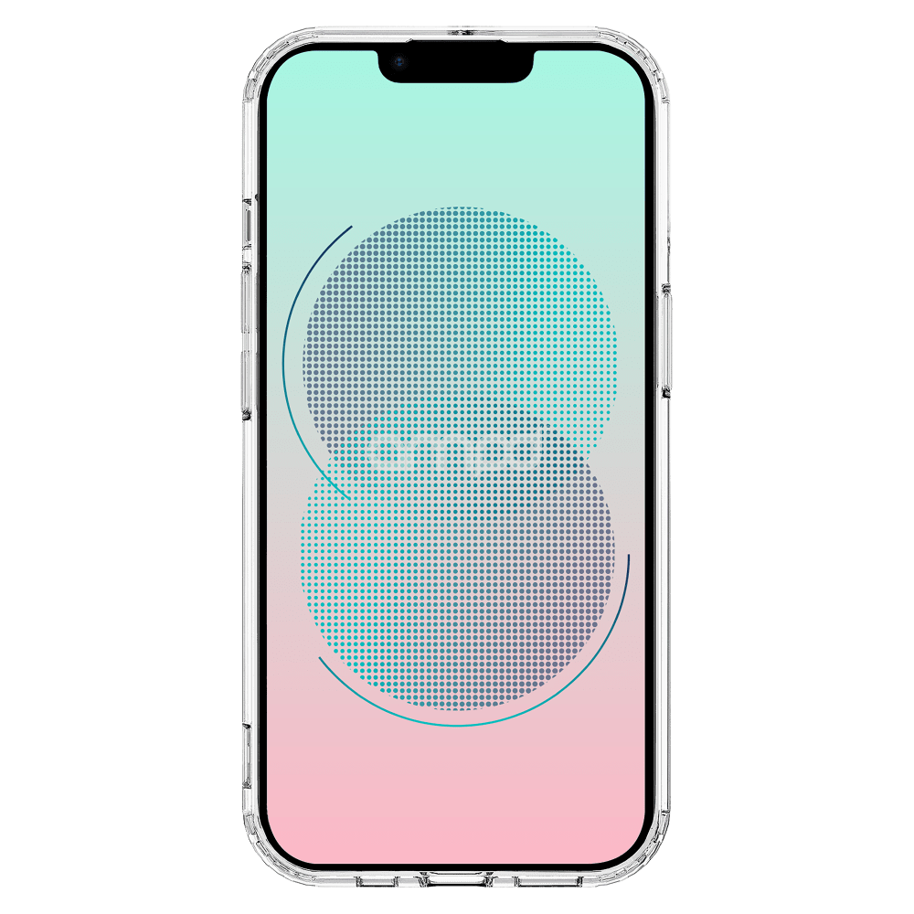 Wholesale cell phone accessory AMPD - TPU  /  Acrylic Crystal Clear MagSafe Case for Apple