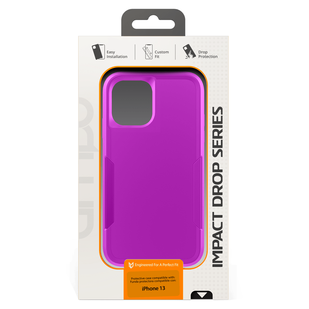 Wholesale cell phone accessory AMPD - Military Drop Case for Apple iPhone 13 - Pink