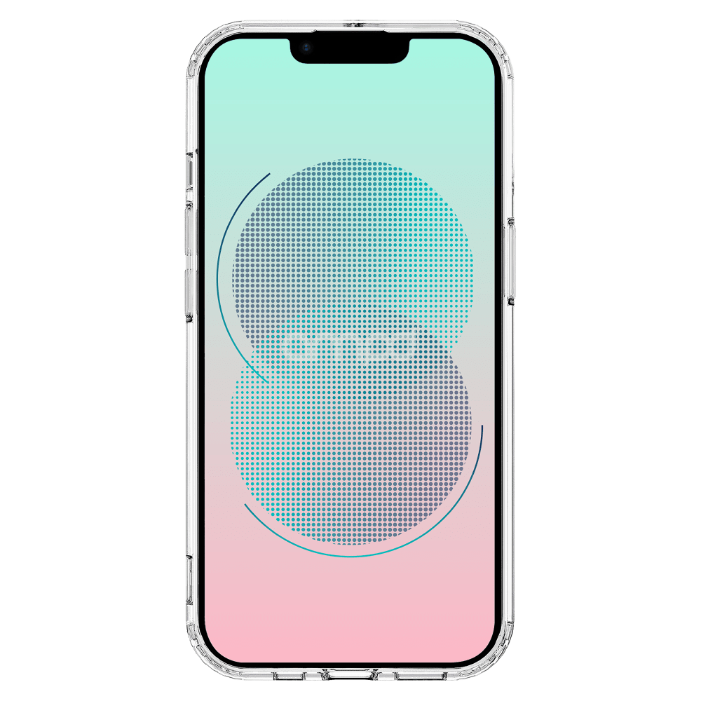 Wholesale cell phone accessory AMPD - TPU  /  Acrylic Crystal Clear MagSafe Case for Apple