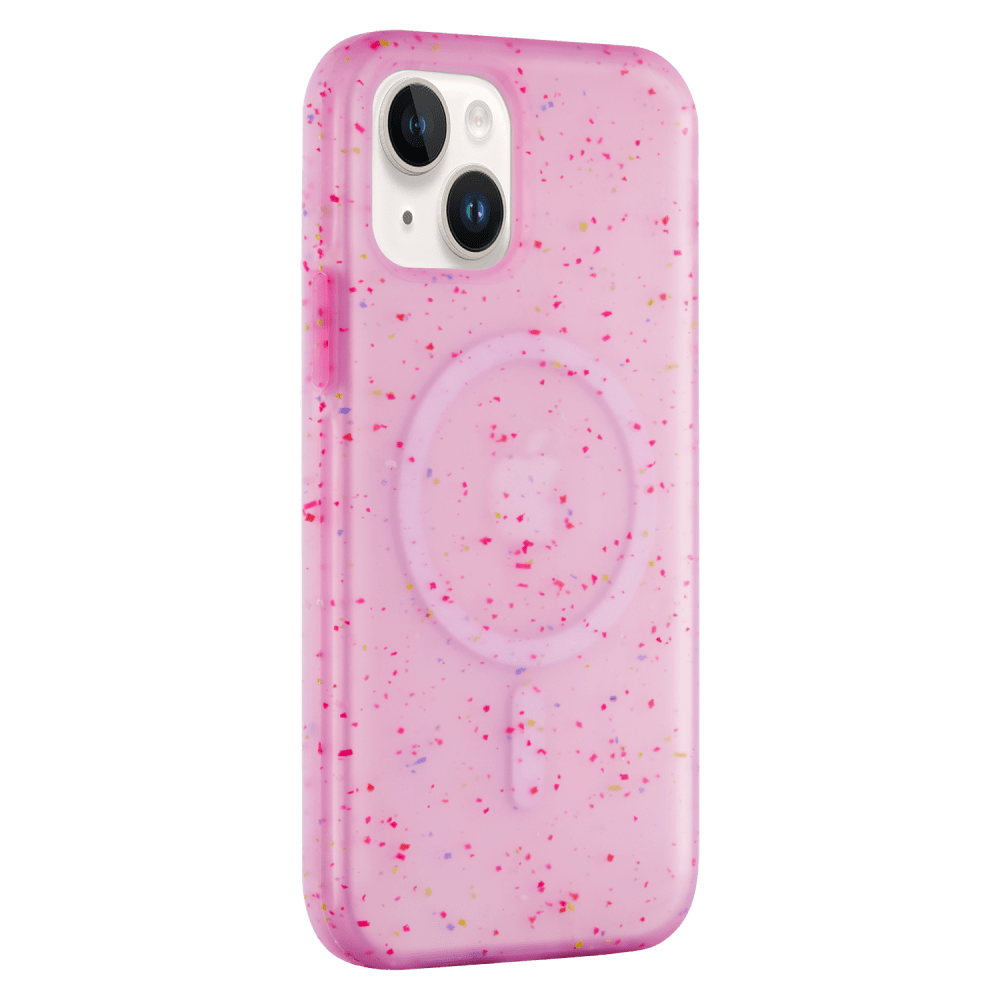 Wholesale cell phone accessory AMPD - Jelly Confetti Soft Shell MagSafe Case for Apple iPhone