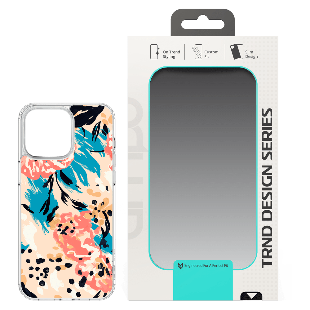 Wholesale cell phone accessory AMPD - TPU / Acrylic HD Print Case for Apple iPhone 15 Pro Max