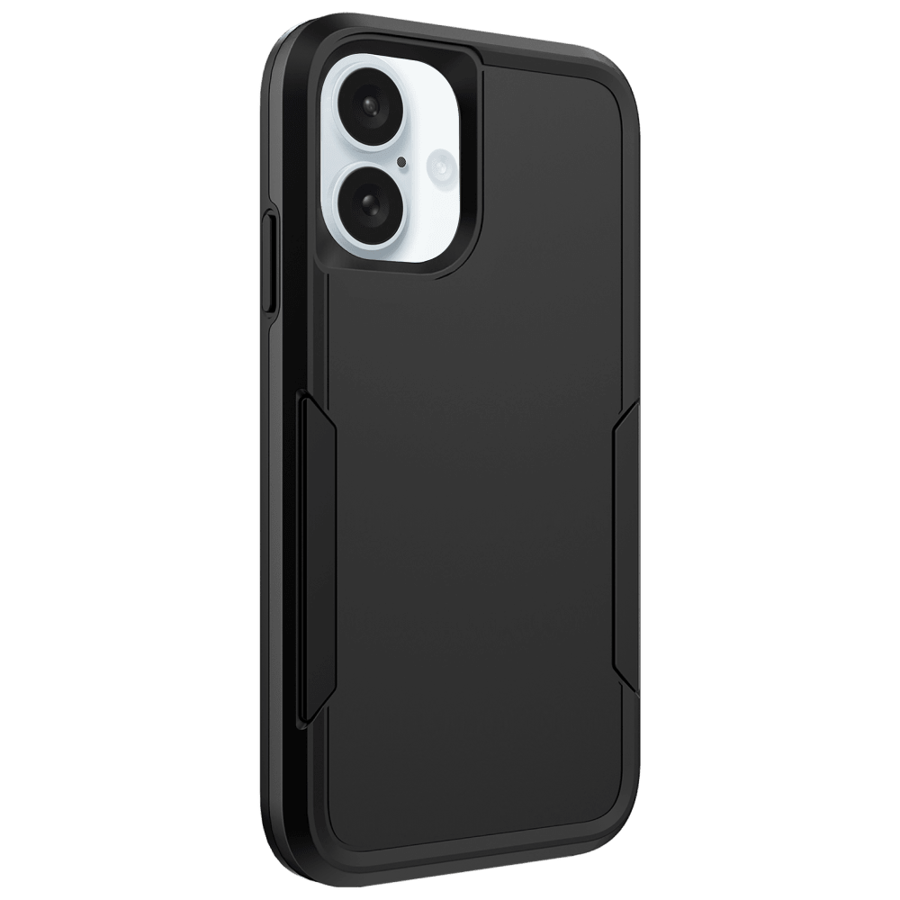 Wholesale cell phone accessory AMPD - Military Drop Case for Apple iPhone 16 - Black