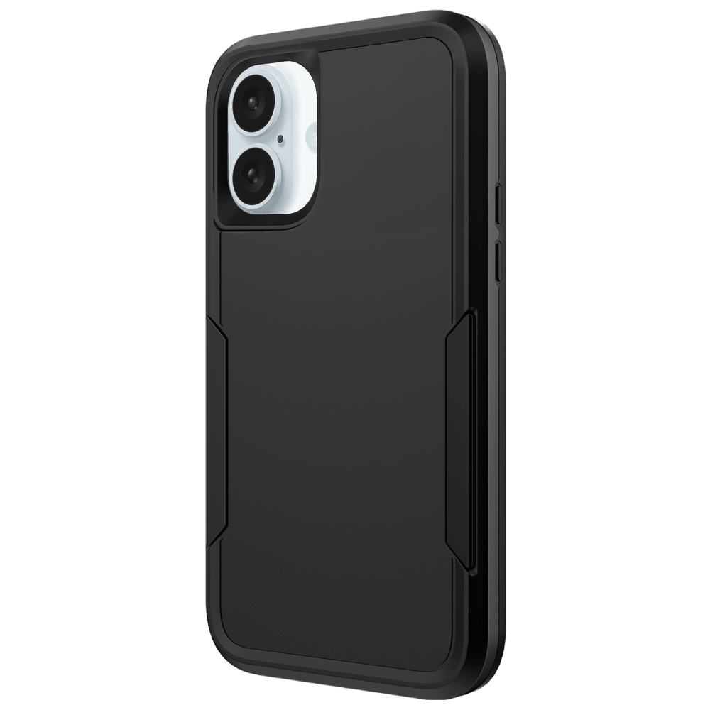 Wholesale cell phone accessory AMPD - Military Drop Case for Apple iPhone 16 - Black