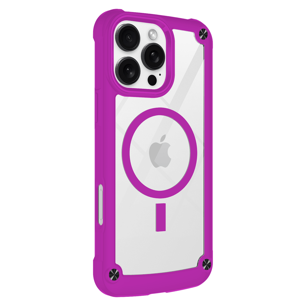 Wholesale cell phone accessory AMPD - DuraBump MagSafe Case for Apple iPhone 16 Pro Max - Purple