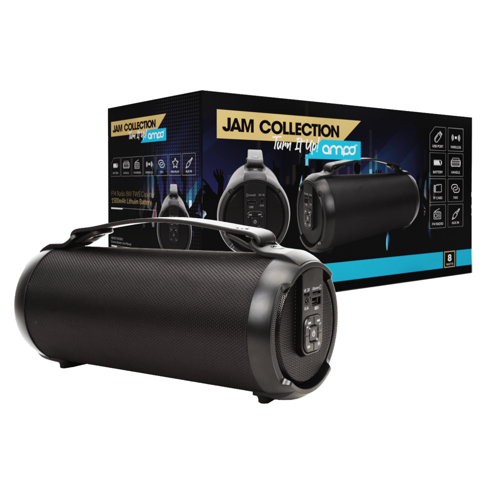 Wholesale cell phone accessory AMPD - Cosmos Bluetooth Speaker 9W - Black