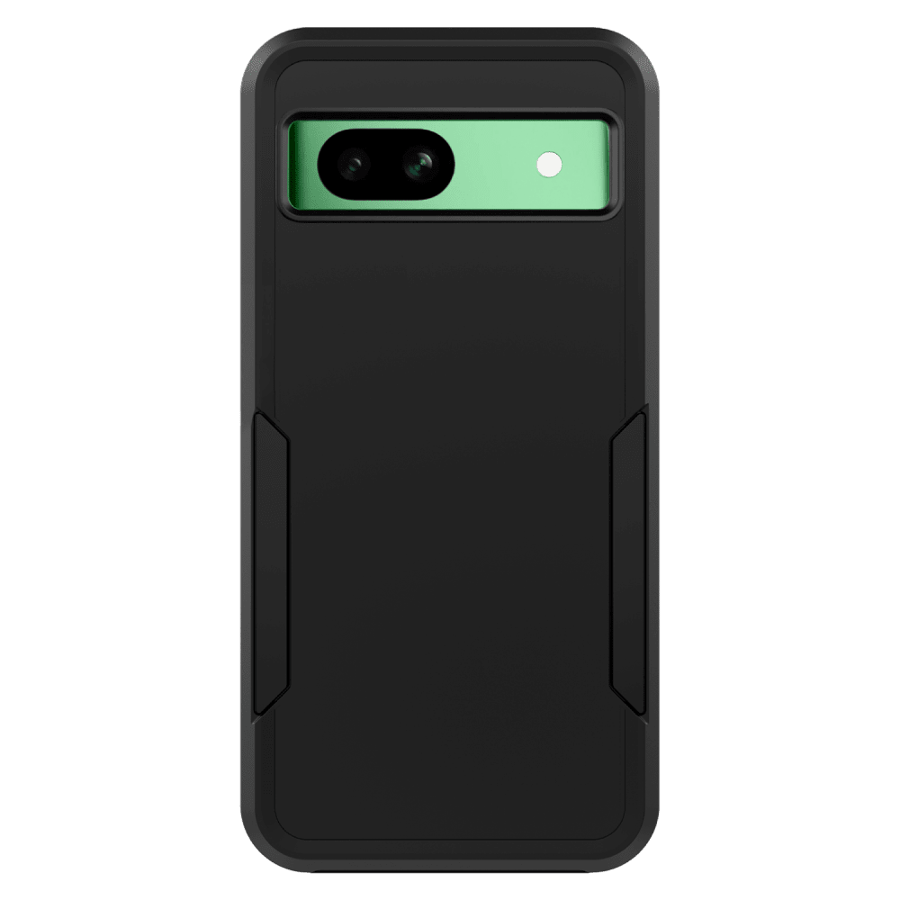 Wholesale cell phone accessory AMPD - Dual Layer Military Drop Case for Google Pixel 8a - Black