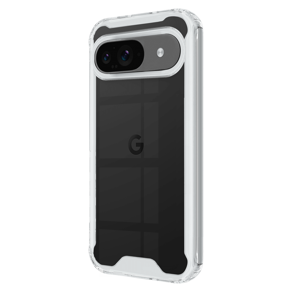 Wholesale cell phone accessory AMPD - TPU  /  Acrylic Crystal Clear Case for Google Pixel 9