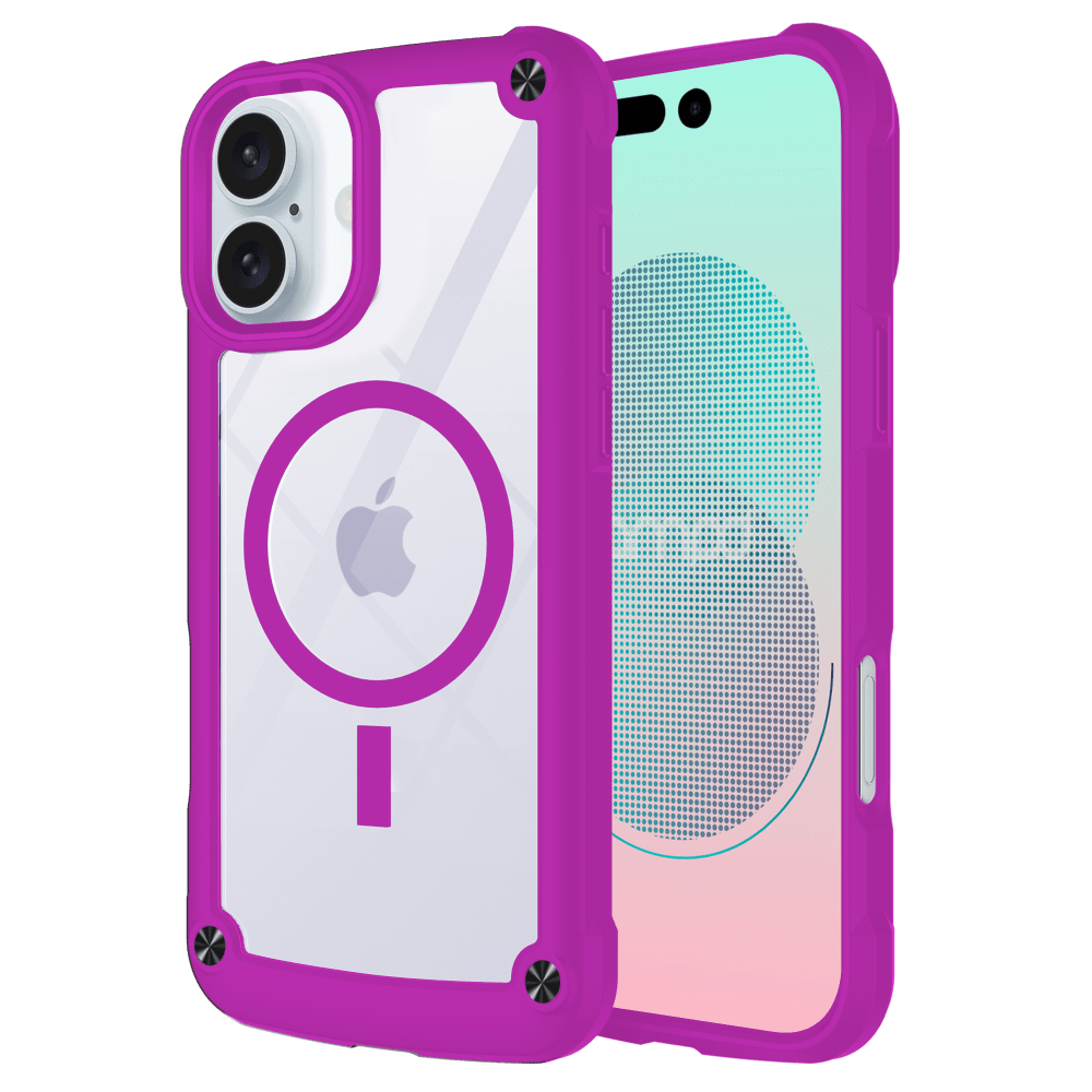 Wholesale cell phone accessory AMPD - DuraBump MagSafe Case for Apple iPhone 16 Plus - Purple