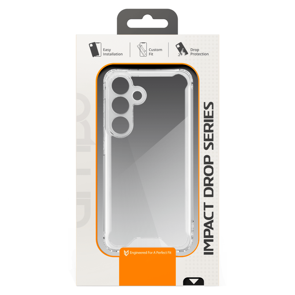 Wholesale cell phone accessory AMPD - TPU  /  Acrylic Crystal Clear Case for Samsung Galaxy