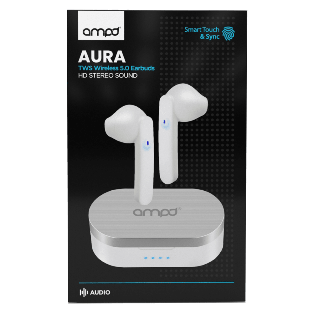 Wholesale cell phone accessory AMPD - True Wireless In Ear Headphones with Smart Touch Controls