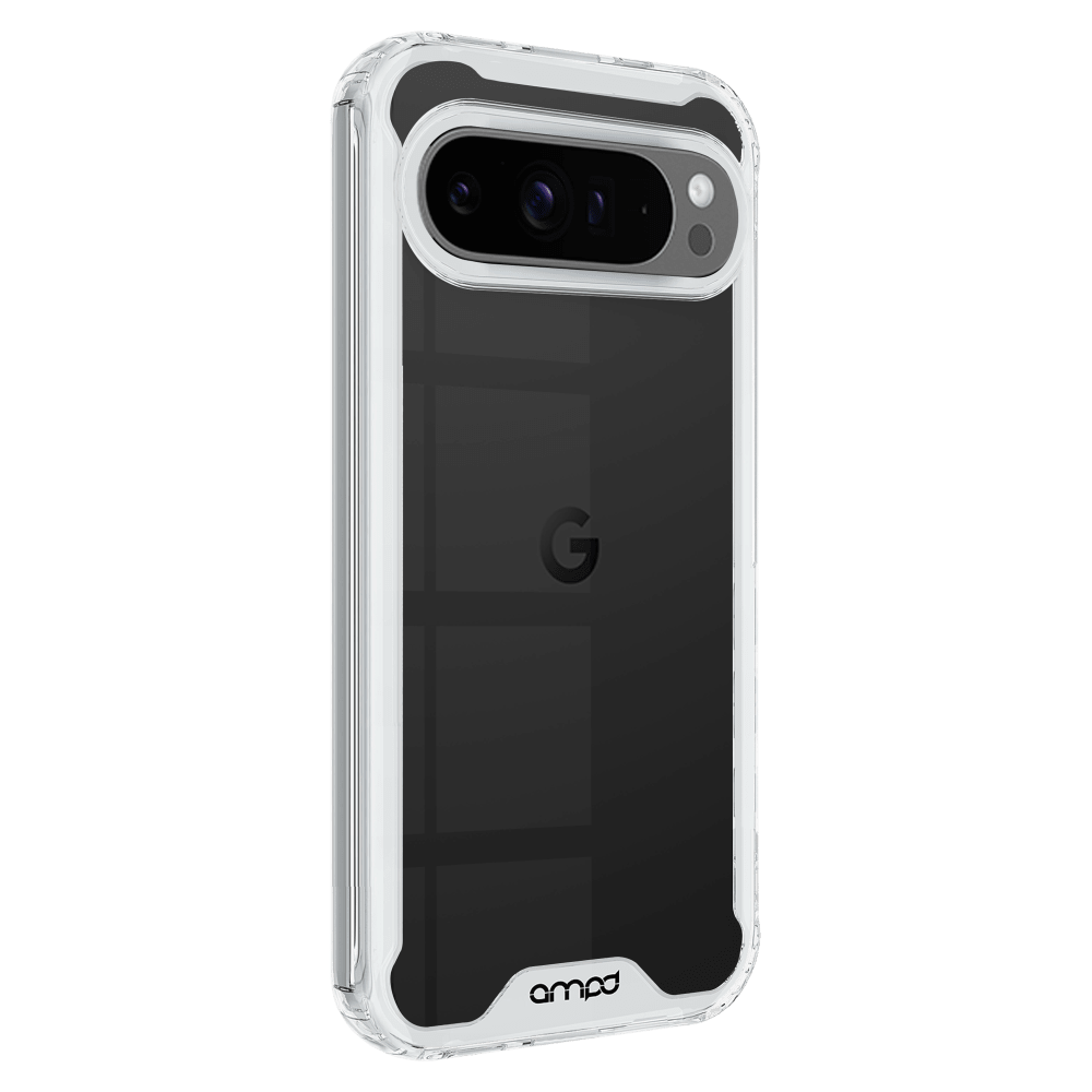 Wholesale cell phone accessory AMPD - TPU  /  Acrylic Crystal Clear Case for Google Pixel 9