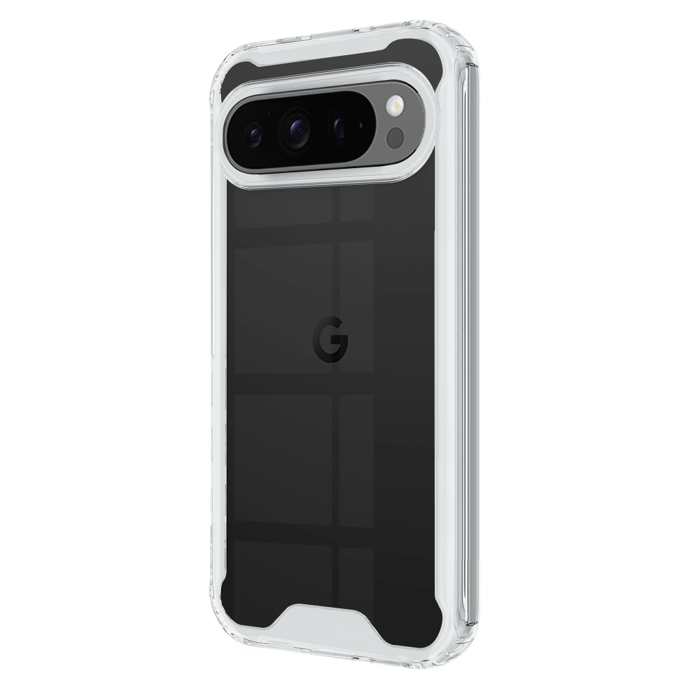 Wholesale cell phone accessory AMPD - TPU  /  Acrylic Crystal Clear Case for Google Pixel 9