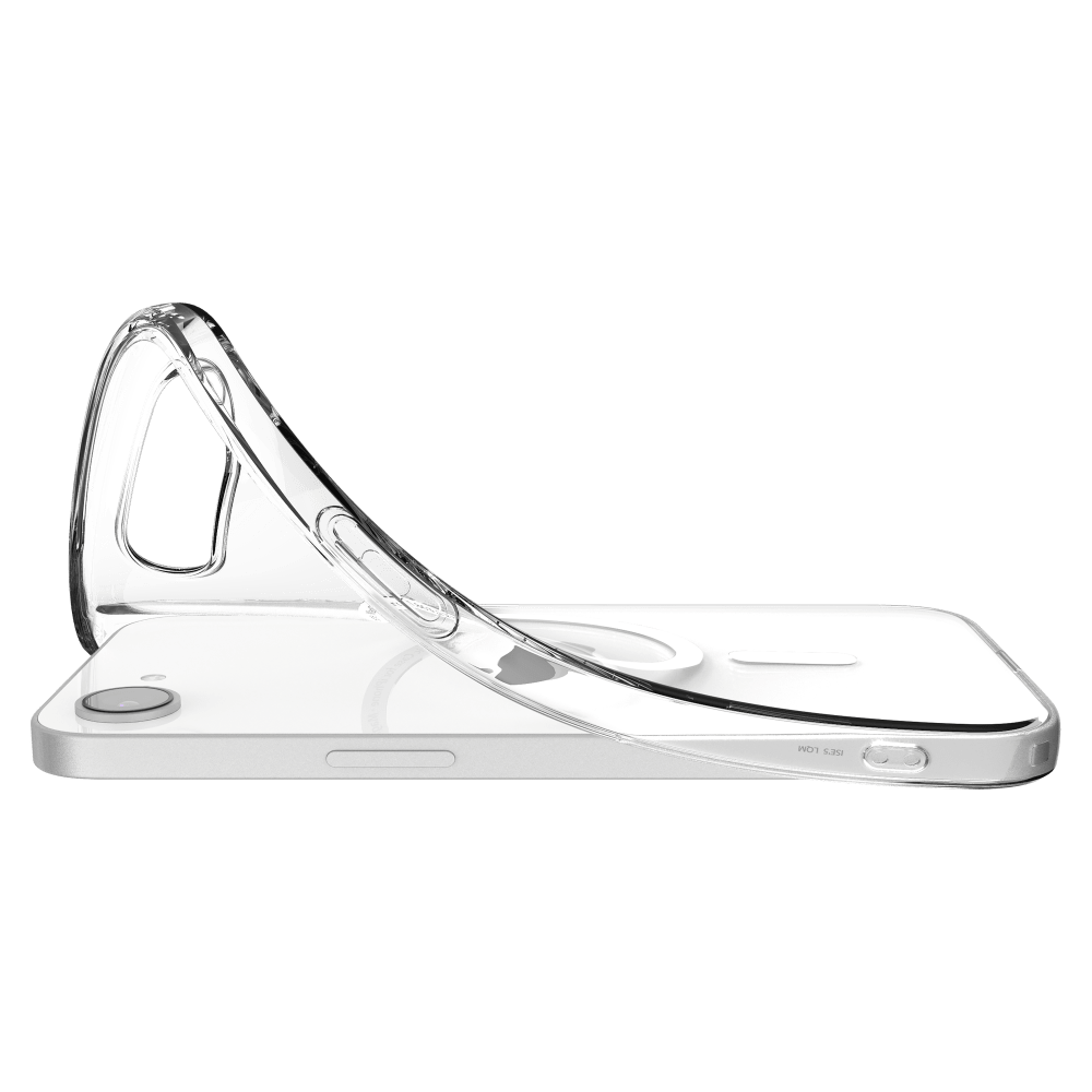 Wholesale cell phone accessory Spigen - Crystal Flex Mag Fit Case for Apple iPhone 16e - Clear