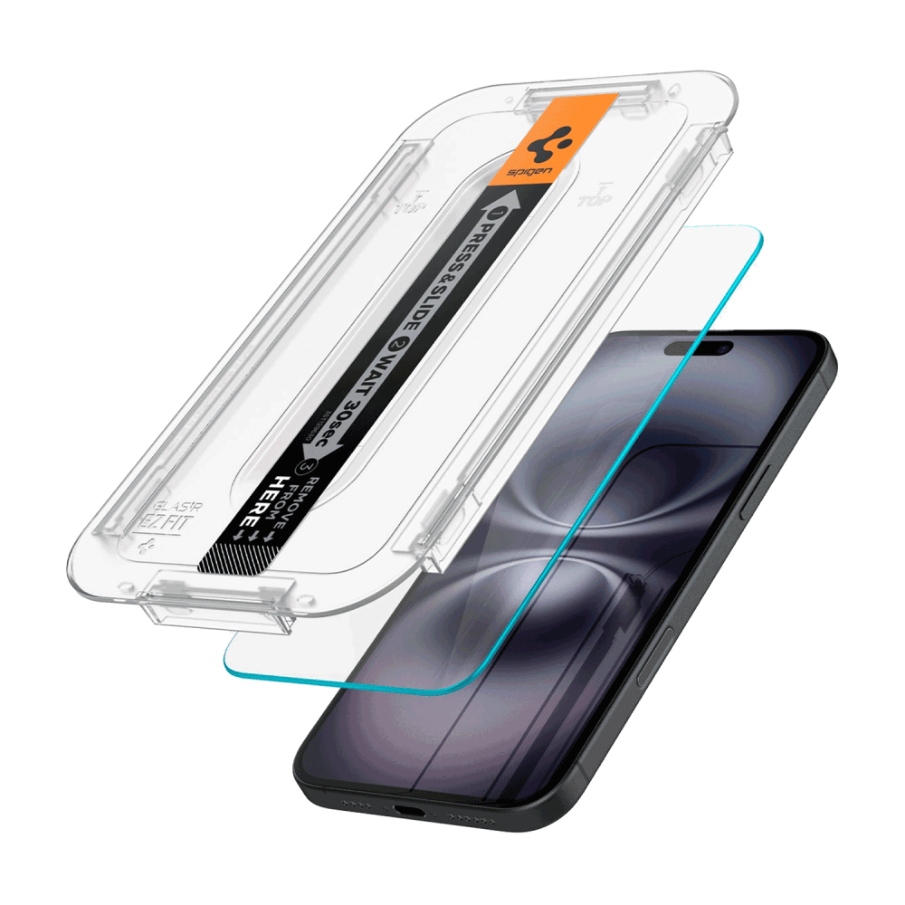 Wholesale cell phone accessory Spigen - GLAS.tR EZ Fit Glass Screen Protector for Apple iPhone