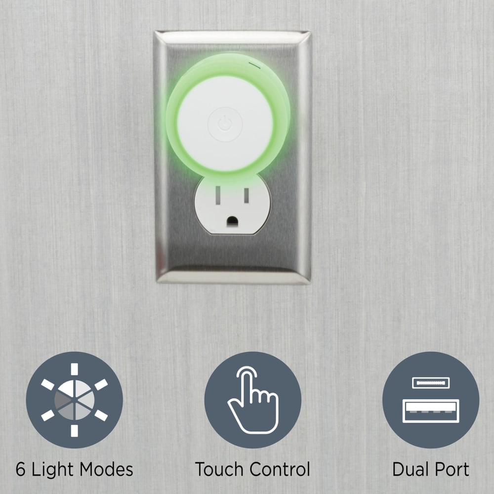 Wholesale cell phone accessory Amaze - PD 20W Dual-port Wall Charger Multicoloured LED - White