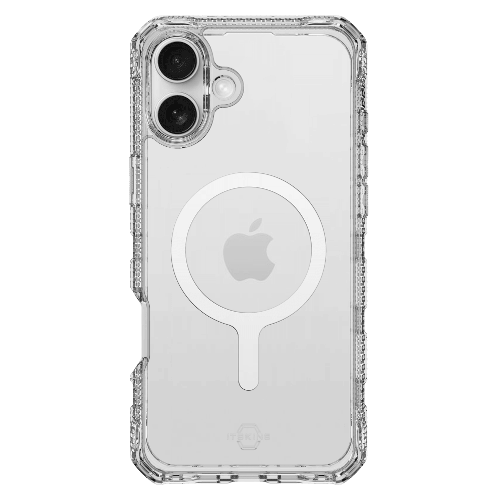 Wholesale cell phone accessory ITSKINS - Supreme_R Clear MagSafe Case for Apple iPhone 16 Plus