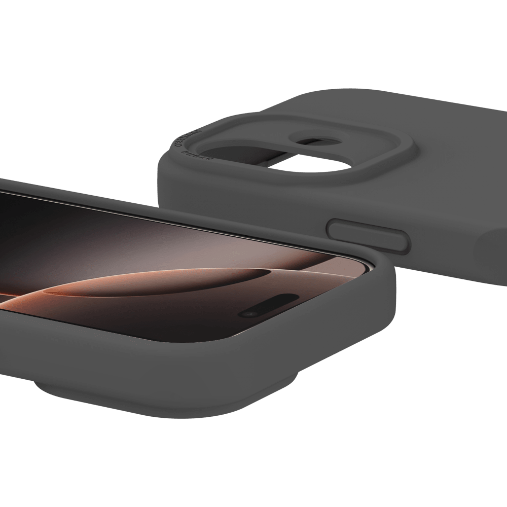 Wholesale cell phone accessory Avana - Velvet MagSafe Case for Apple iPhone 17 - Ash