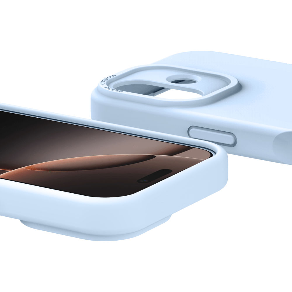 Wholesale cell phone accessory Avana - Velvet MagSafe Case for Apple iPhone 17 - Sky