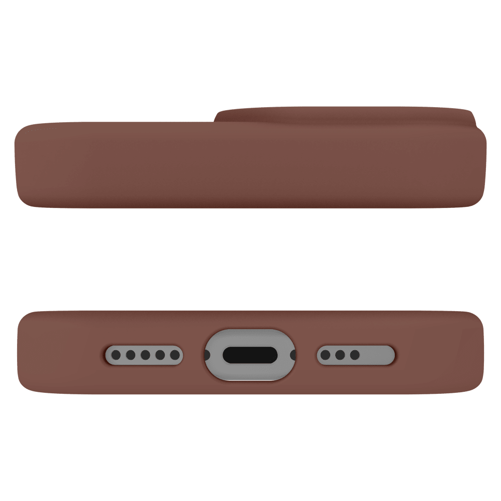 Wholesale cell phone accessory Avana - Velvet MagSafe Case for Apple iPhone 17 - Mocha