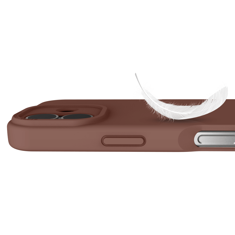 Wholesale cell phone accessory Avana - Velvet MagSafe Case for Apple iPhone 17 - Mocha