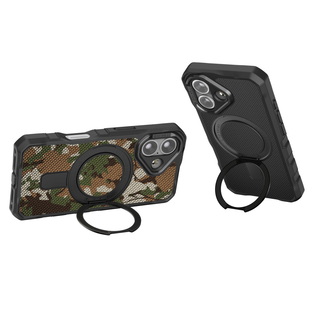 Wholesale cell phone accessory ITSKINS - Supreme_R Stand Nylon MagSafe Case for Apple iPhone