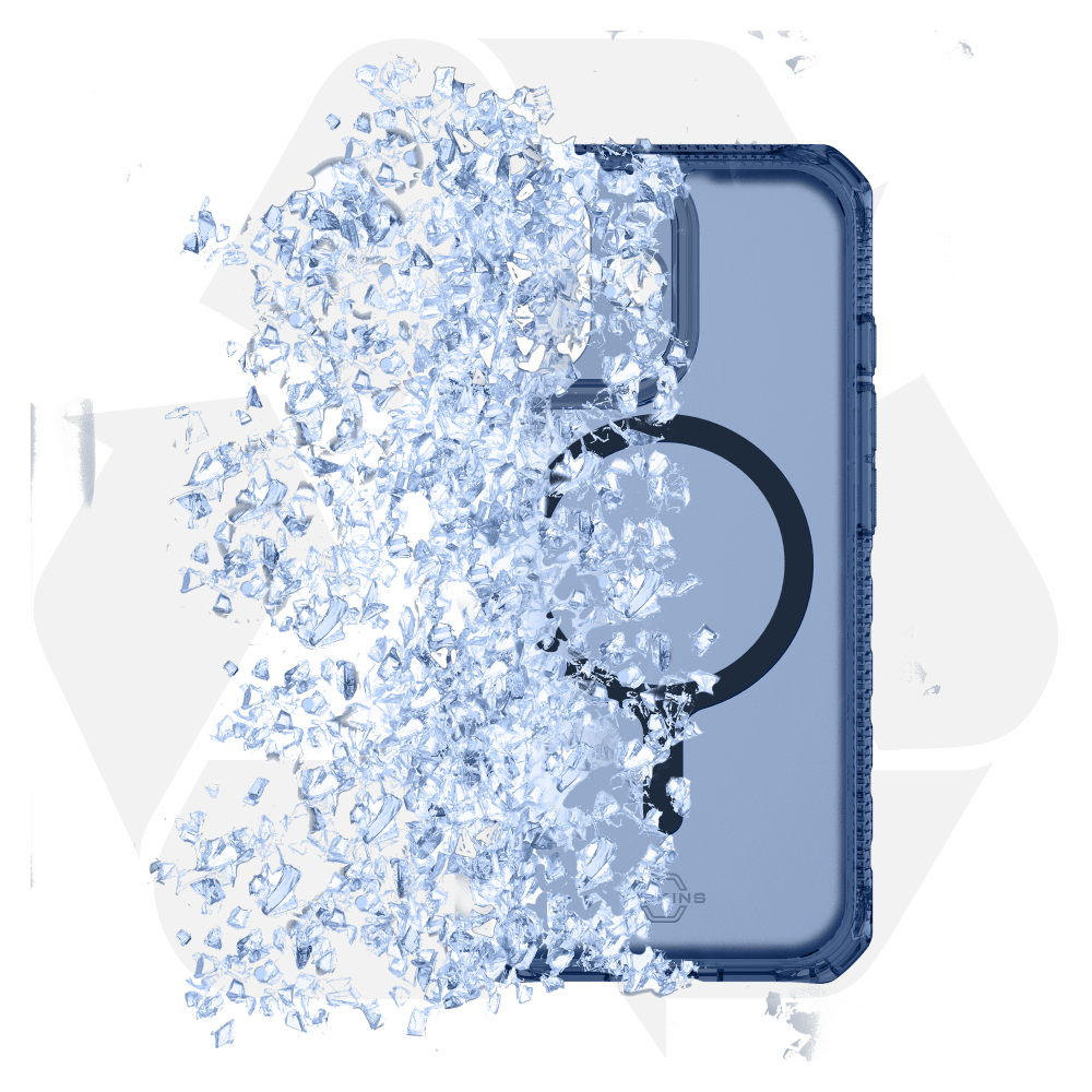 Wholesale cell phone accessory ITSKINS - Hybrid_R Vapor MagSafe Case for Apple iPhone 17 -