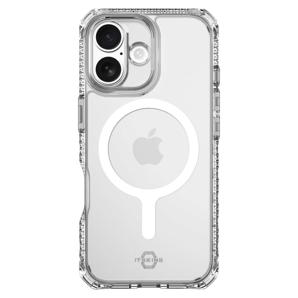 Wholesale cell phone accessory ITSKINS - Hybrid_R Clear MagSafe Case for Apple iPhone 17 -