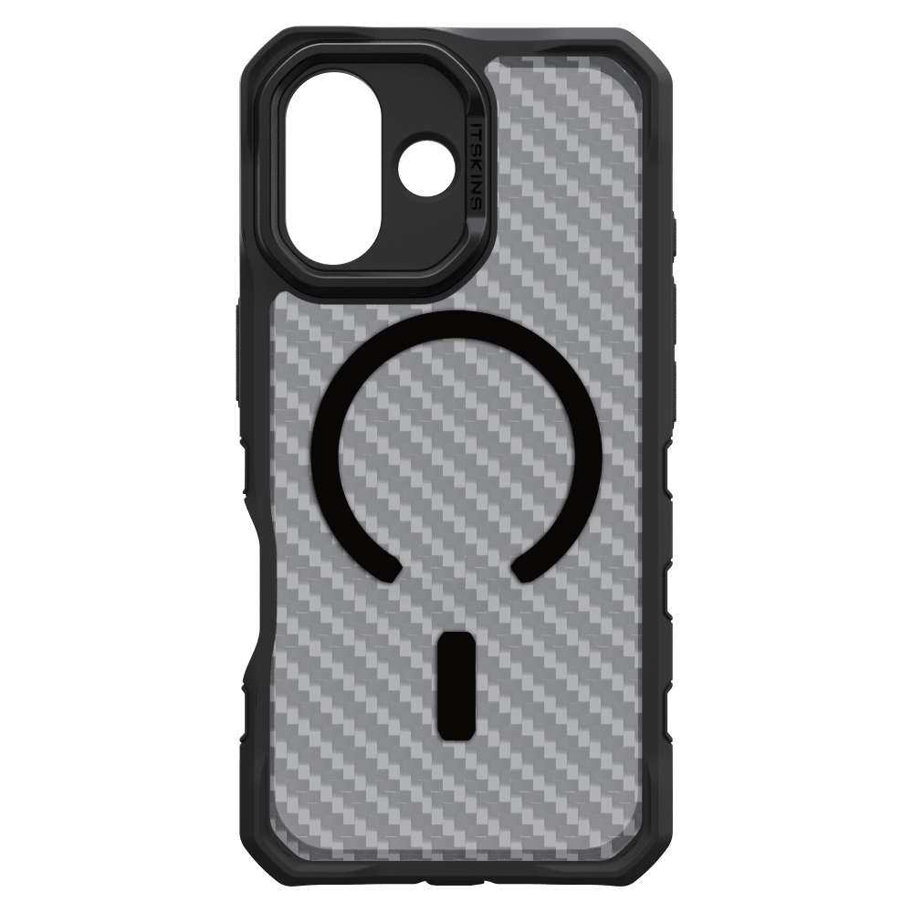 Wholesale cell phone accessory ITSKINS - Supreme_R Tek MagSafe Case for Apple iPhone 17 - Black