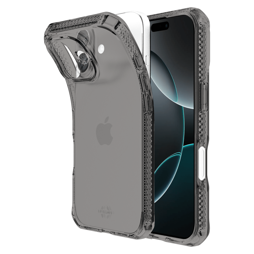 Wholesale cell phone accessory ITSKINS - Spectrum_R Clear Case for Apple iPhone 17 - Smoke