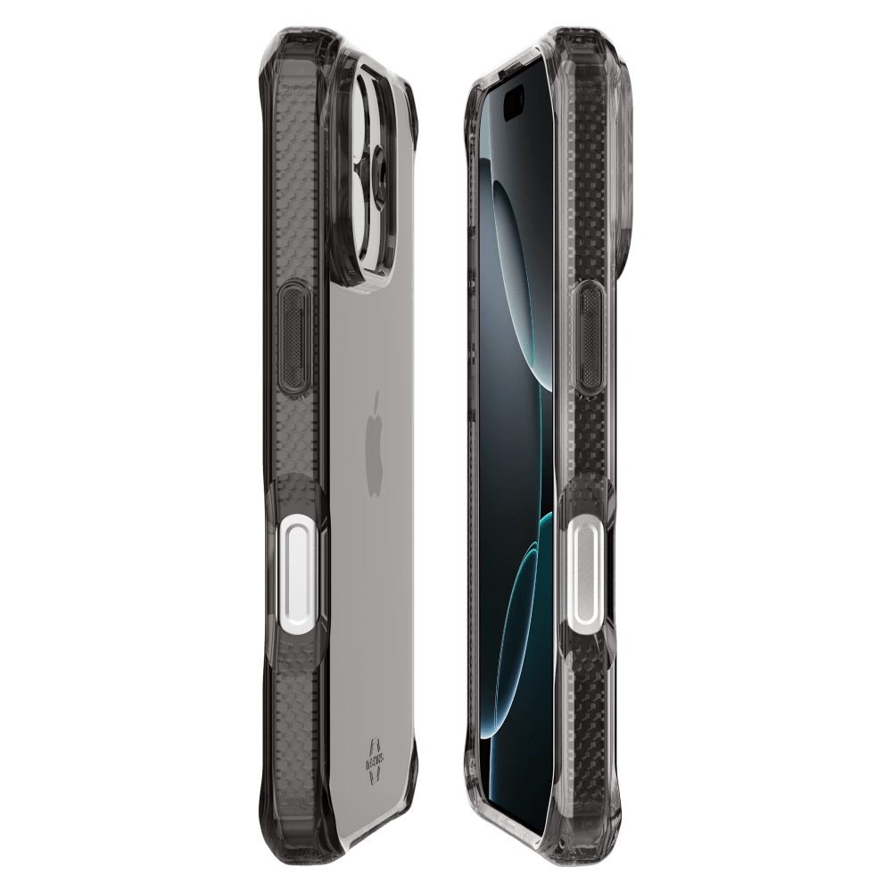 Wholesale cell phone accessory ITSKINS - Spectrum_R Clear Case for Apple iPhone 17 - Smoke