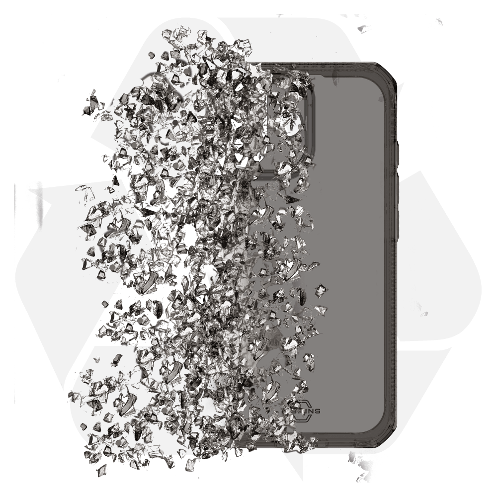 Wholesale cell phone accessory ITSKINS - Spectrum_R Clear Case for Apple iPhone 17 - Smoke