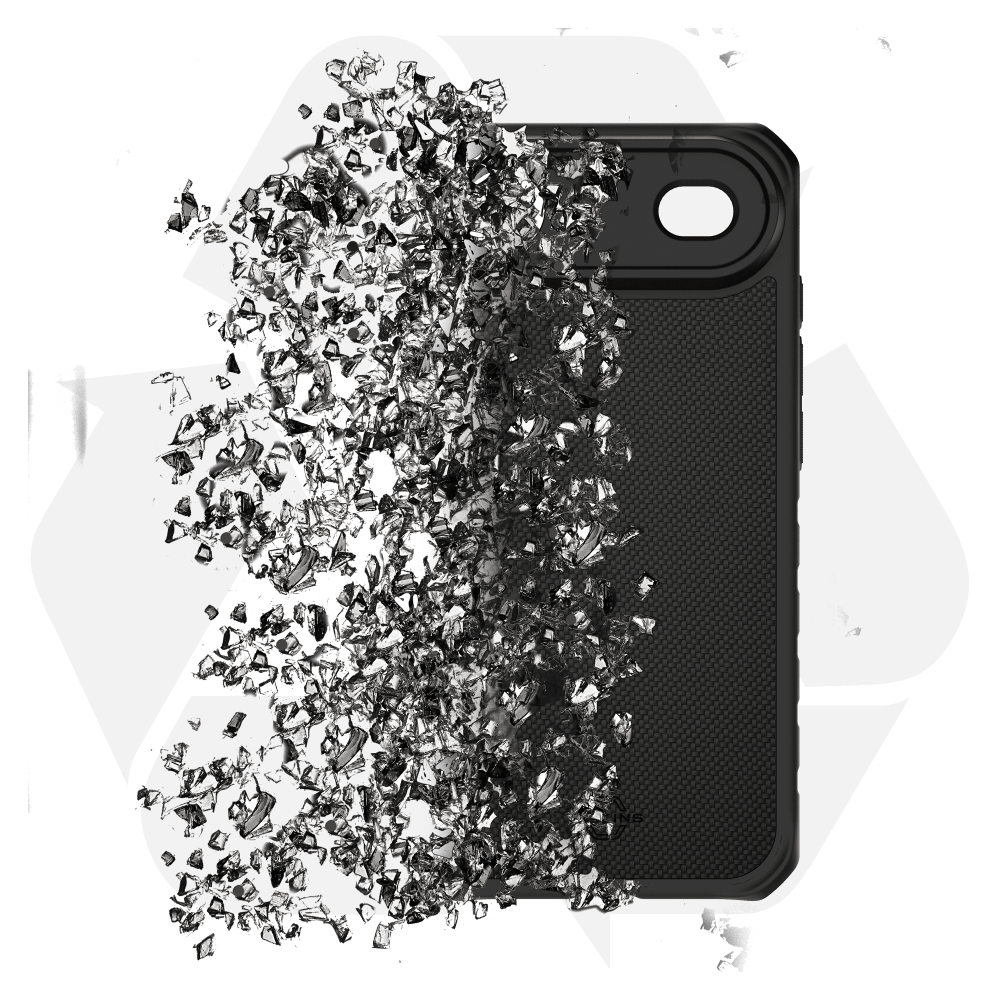 Wholesale cell phone accessory ITSKINS - Hybrid_R Nylon MagSafe Case for Apple iPhone Air -