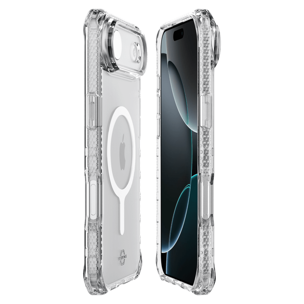 Wholesale cell phone accessory ITSKINS - Hybrid_R Clear MagSafe Case for Apple iPhone Air -