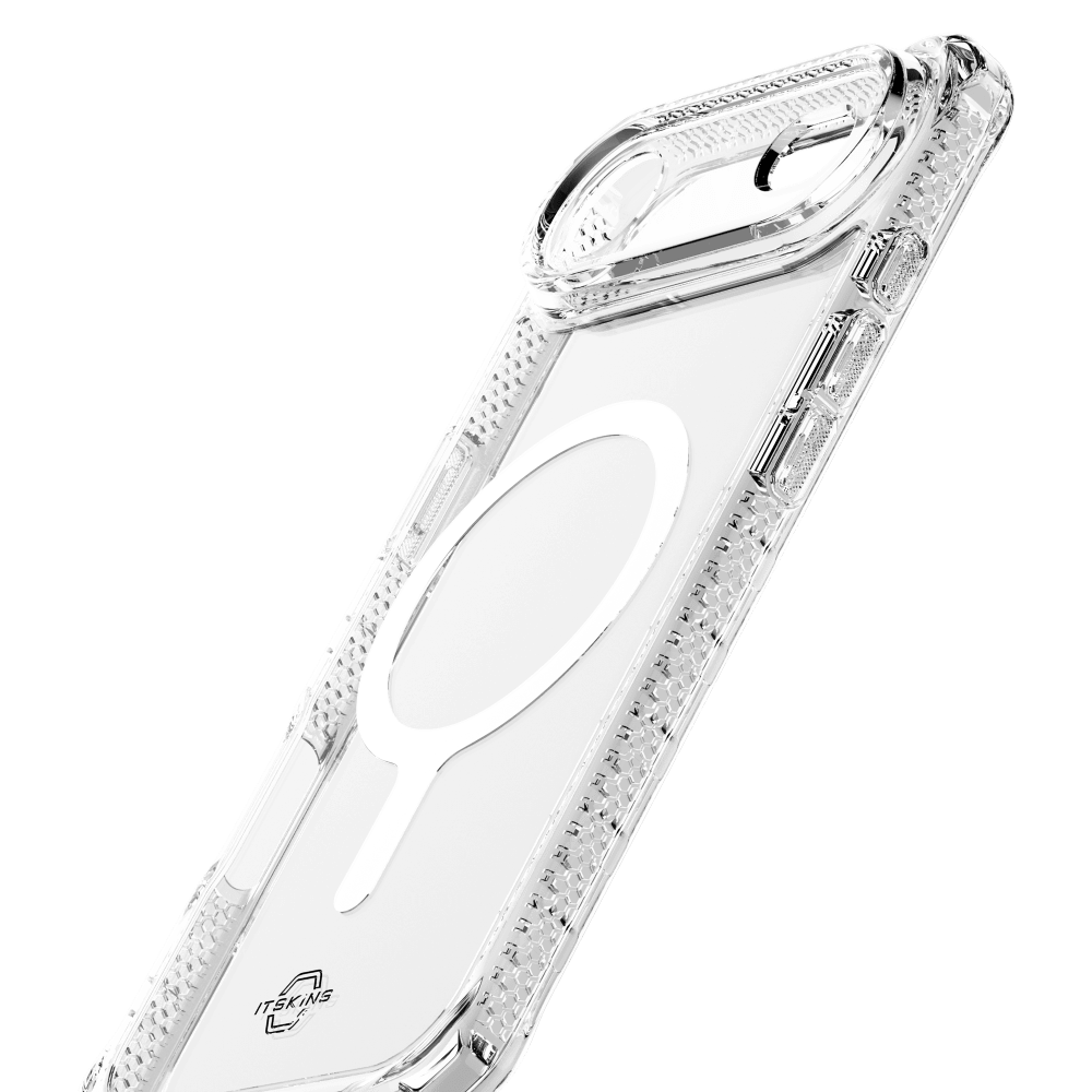 Wholesale cell phone accessory ITSKINS - Hybrid_R Clear MagSafe Case for Apple iPhone Air -