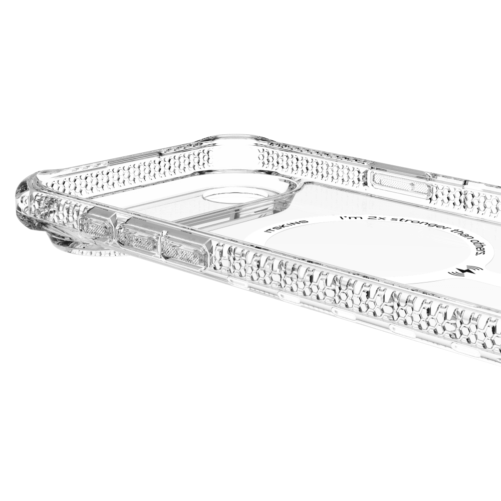 Wholesale cell phone accessory ITSKINS - Hybrid_R Clear MagSafe Case for Apple iPhone Air -